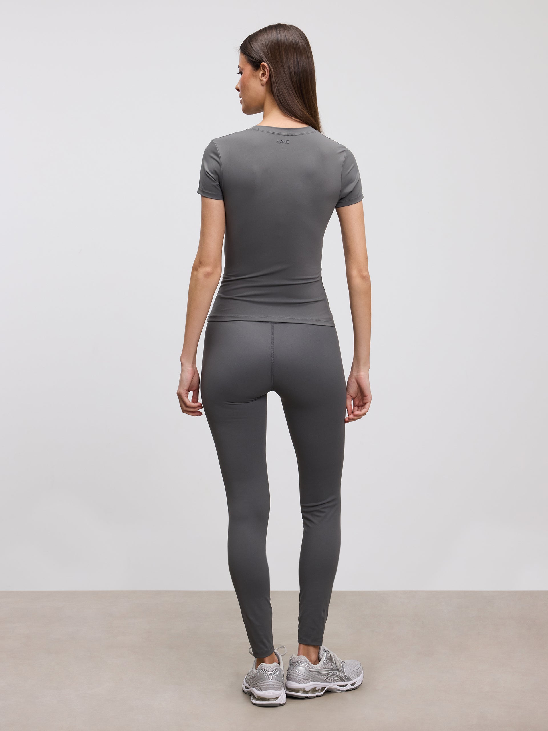 Womens Active T-Shirt in Grey