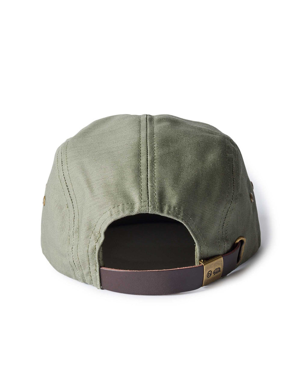 The 5-Panel Cap in Field Olive Reverse Sateen