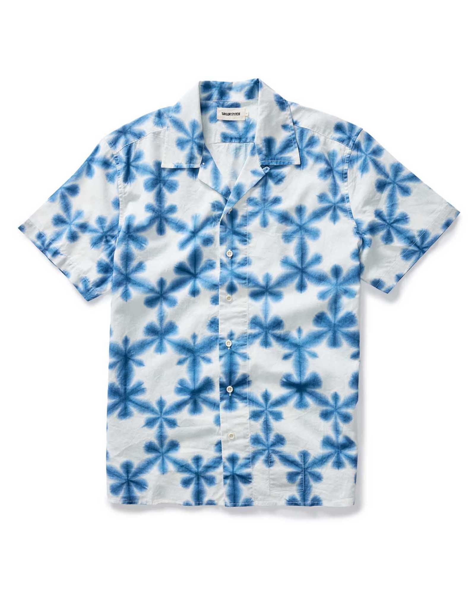 The Davis Shirt in Vintage White Fractal