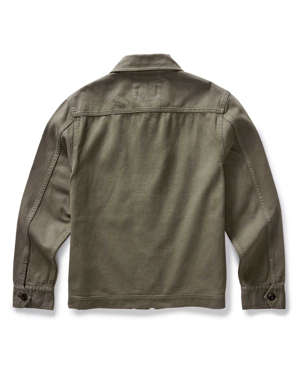 The Station Jacket in Fatigue Olive Broken Twill