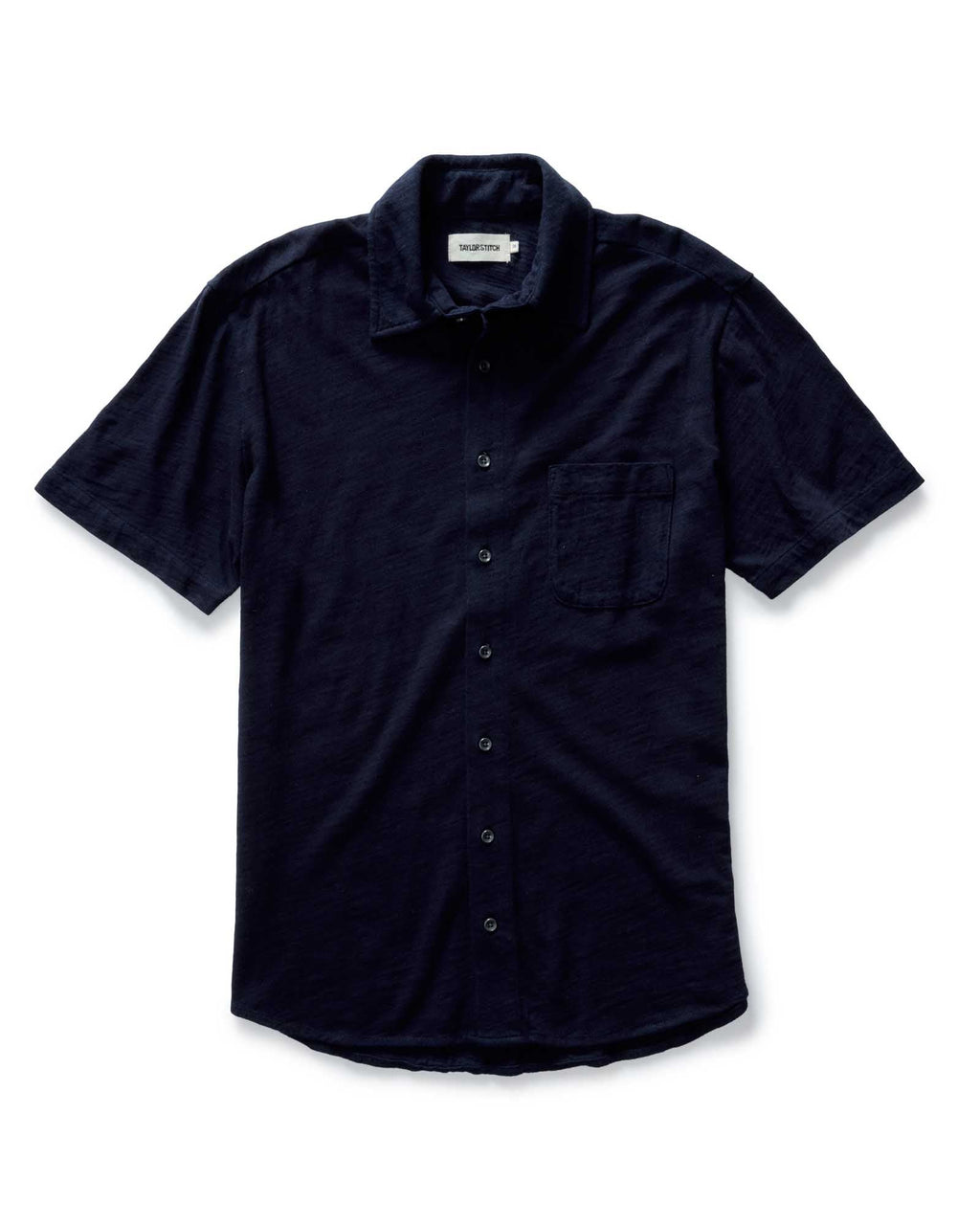The Short Sleeve California in Rinsed Indigo Slub