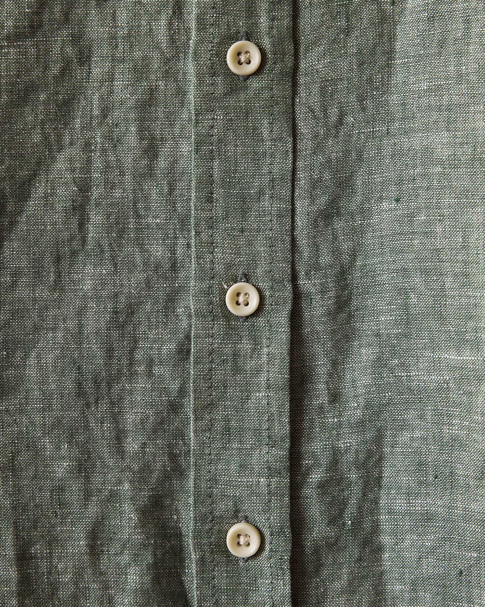 The Short Sleeve California in Cilantro Hemp