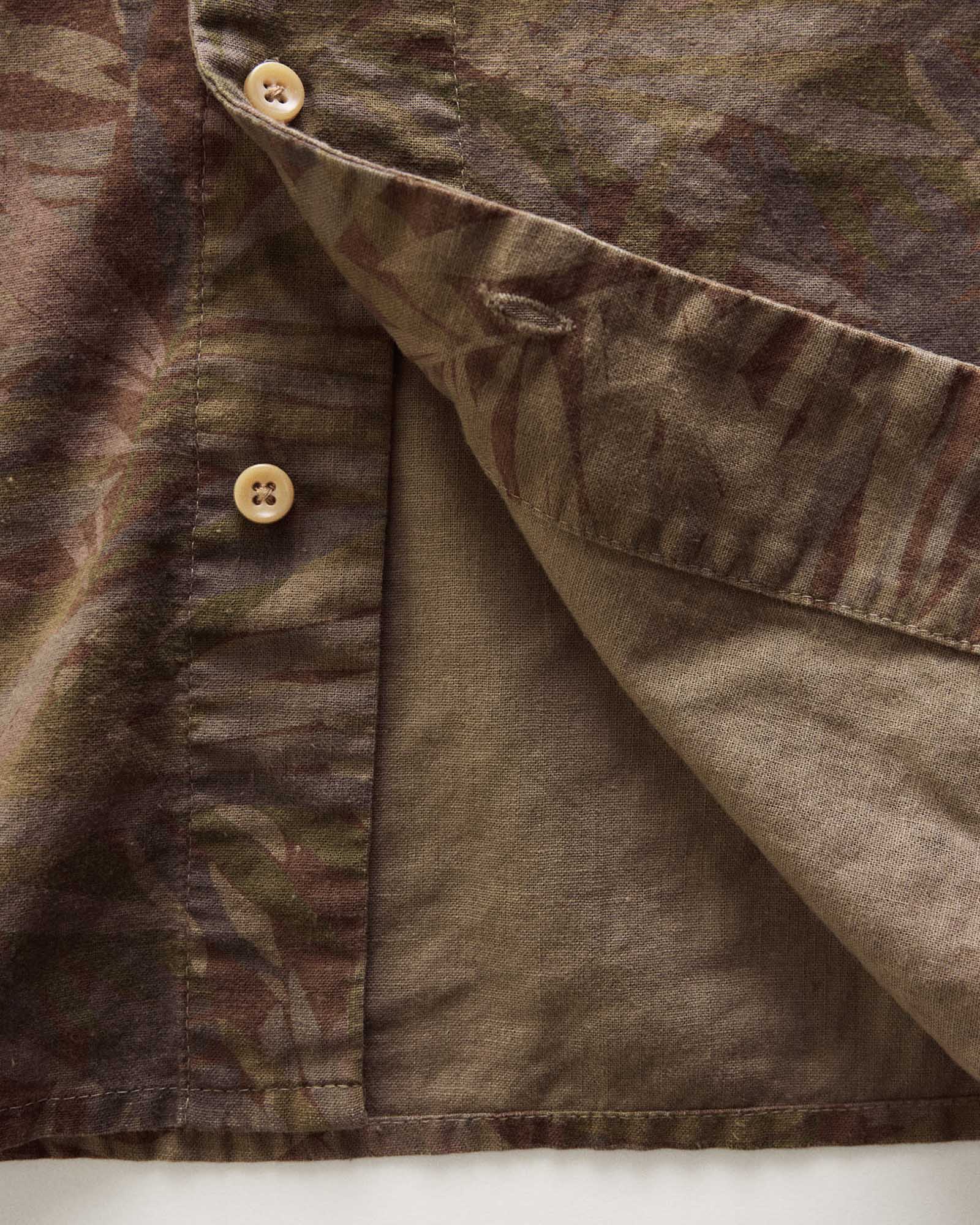 The Hawthorne Shirt in Fatigue Olive Desert Palm