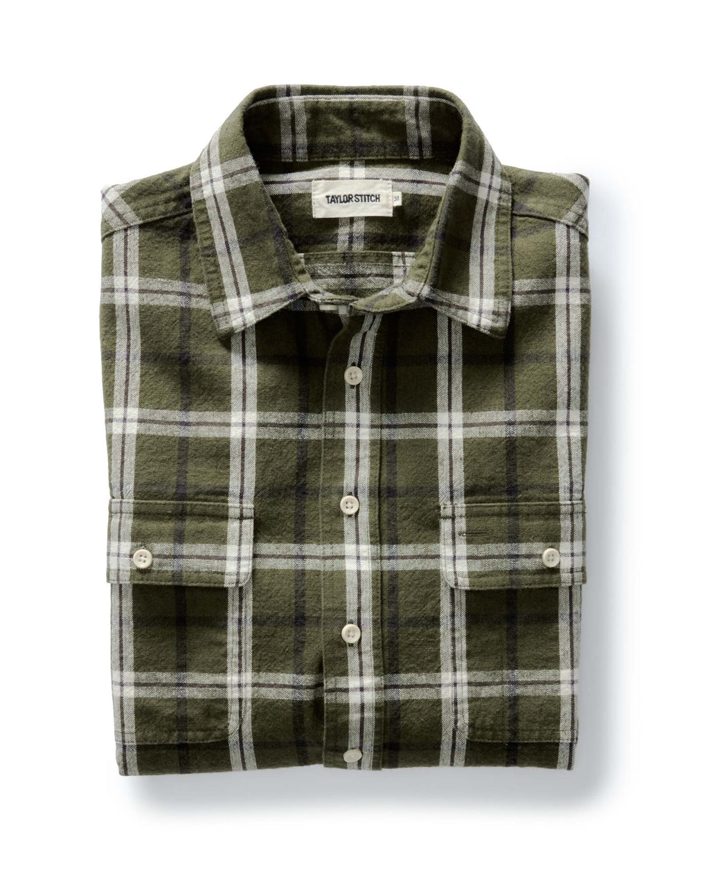 The Craftsman Shirt in Canteen Plaid Linen