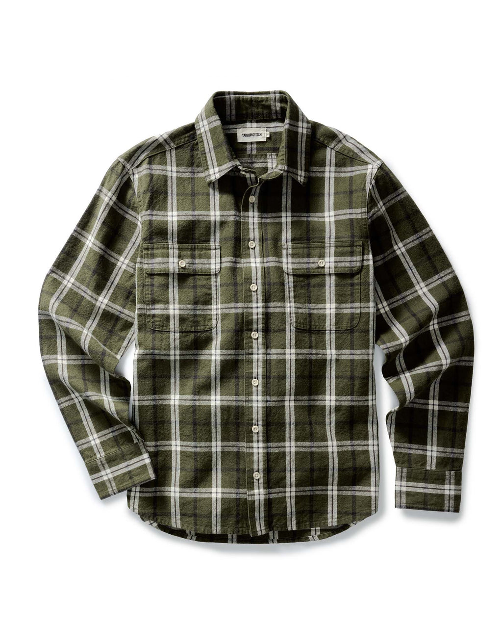 The Craftsman Shirt in Canteen Plaid Linen