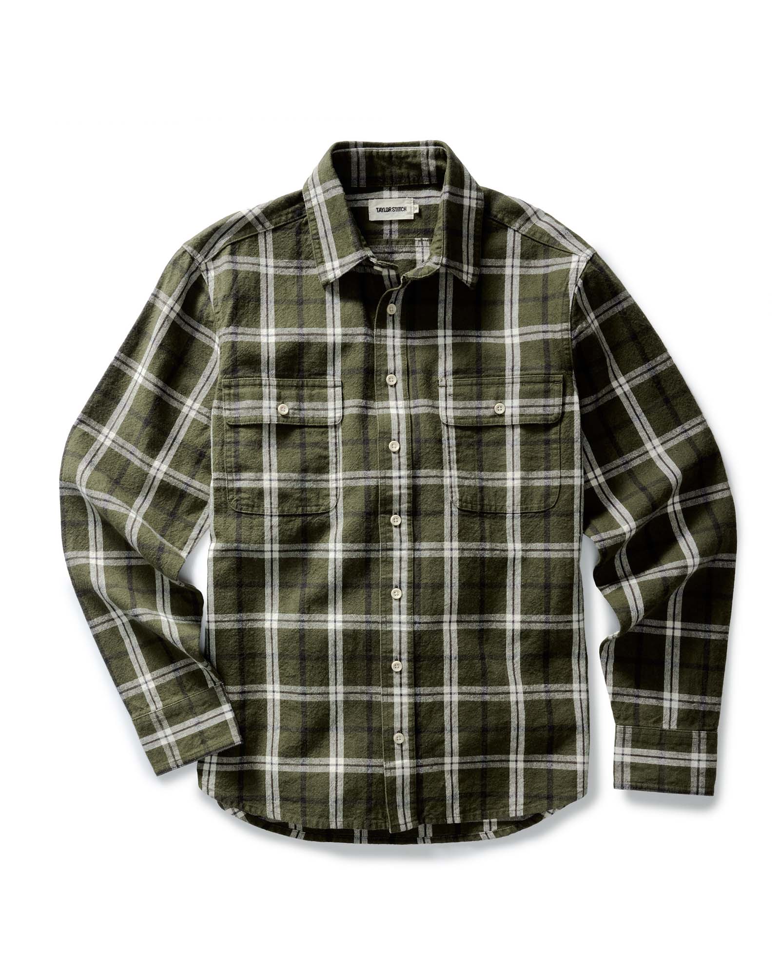 The Craftsman Shirt in Canteen Plaid Linen