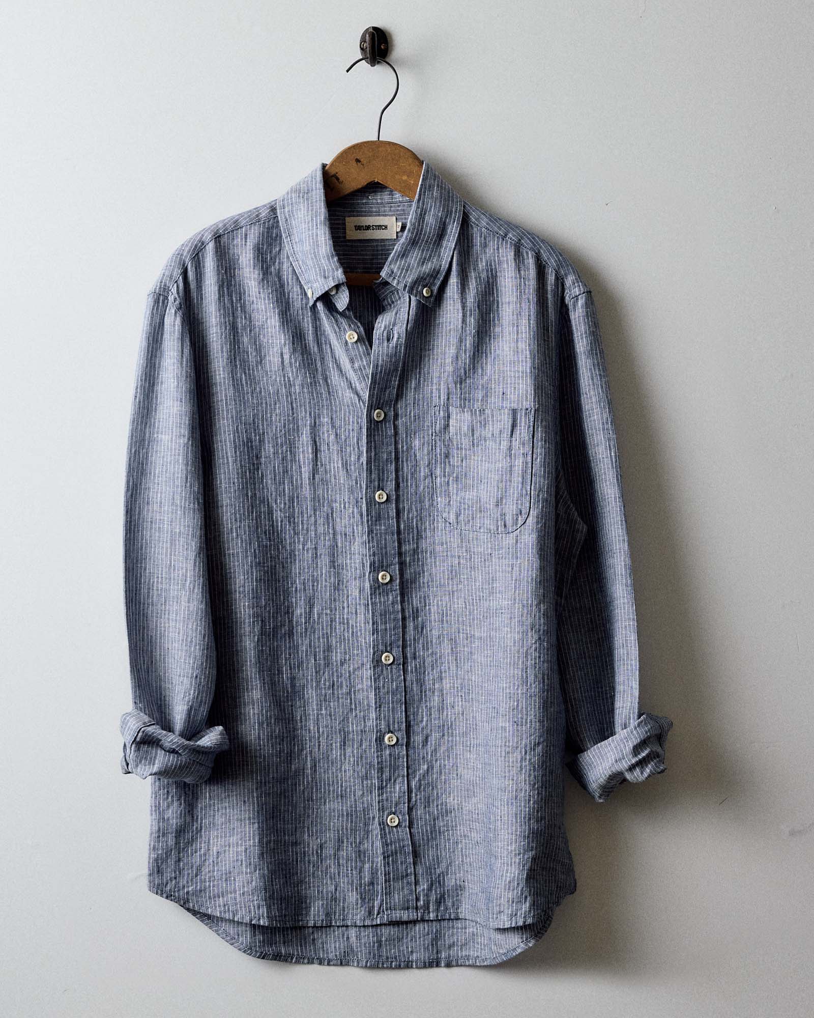 The Jack in Sky Stripe Linen