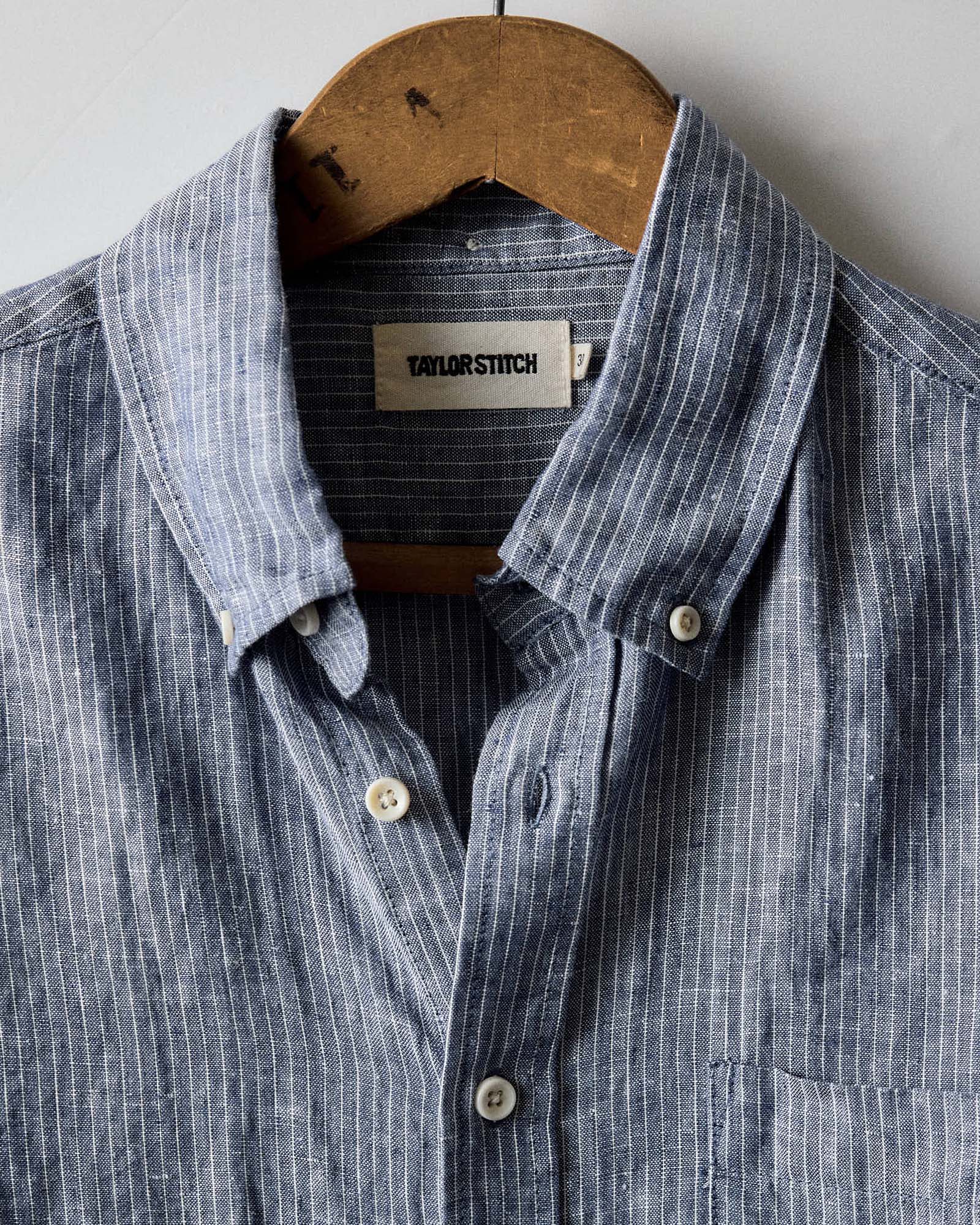 The Jack in Sky Stripe Linen