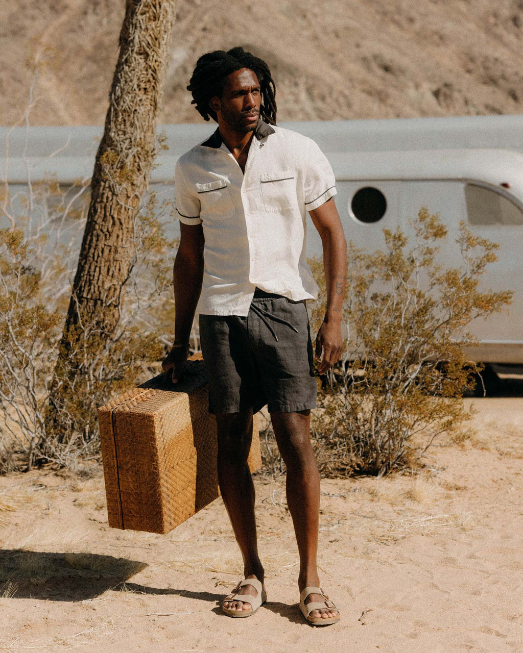 The Weber Shirt in Vintage White
