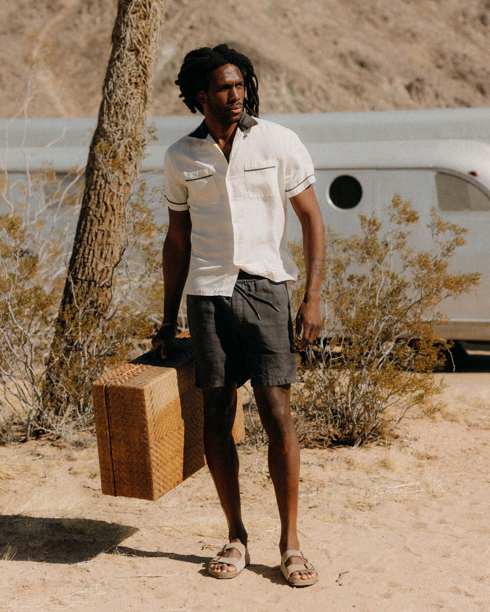 The Weber Shirt in Vintage White