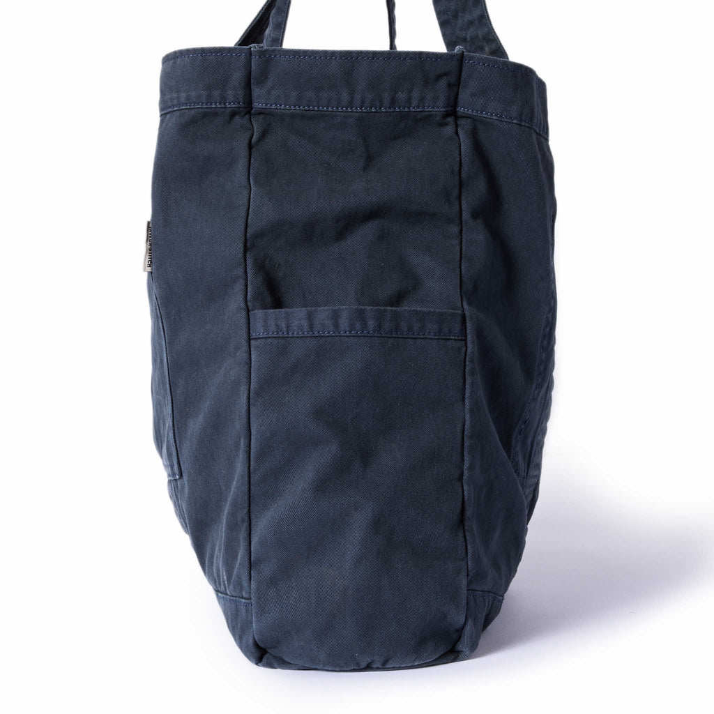 The Foundation Tote in Organic Navy