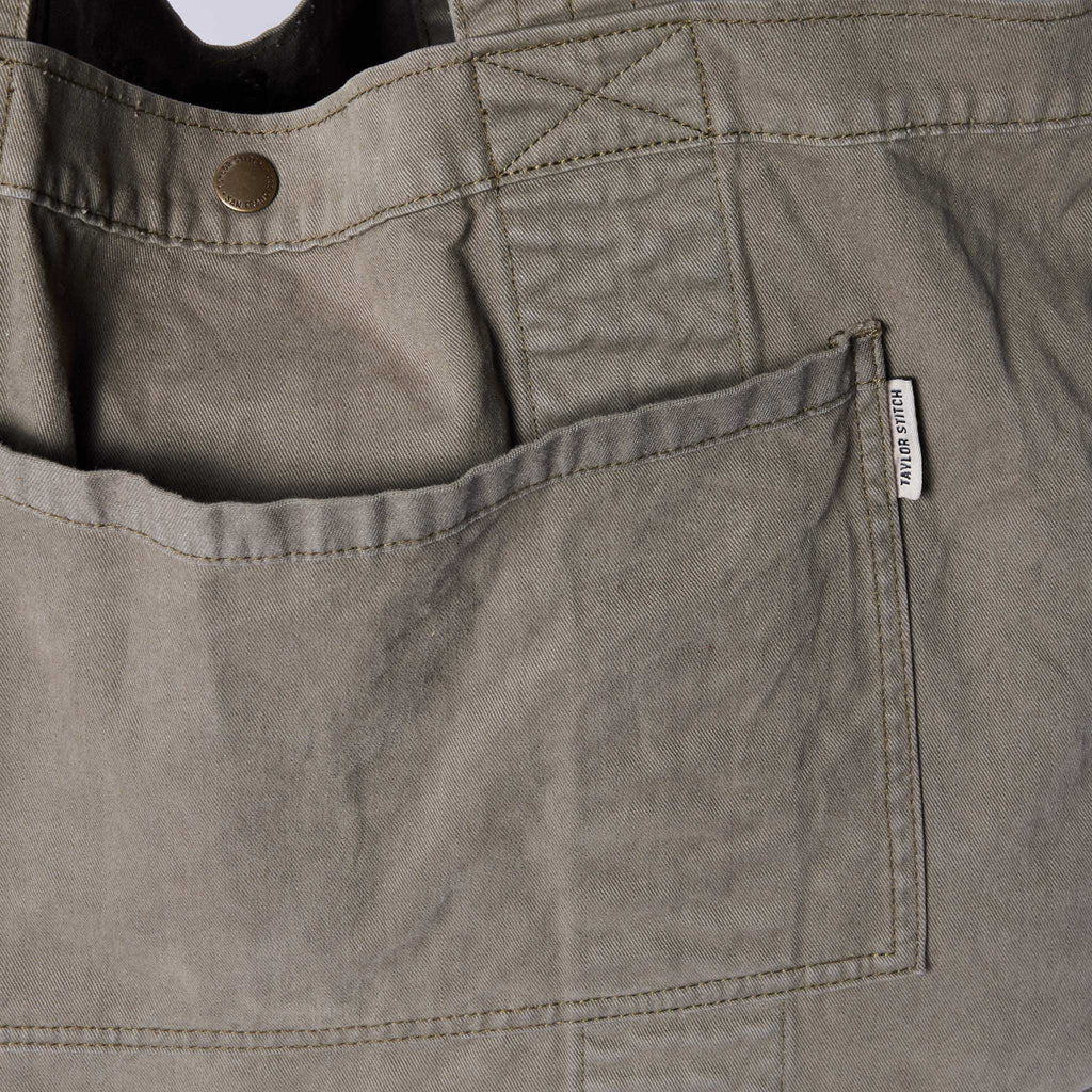 The Foundation Tote in Organic Smoked Olive