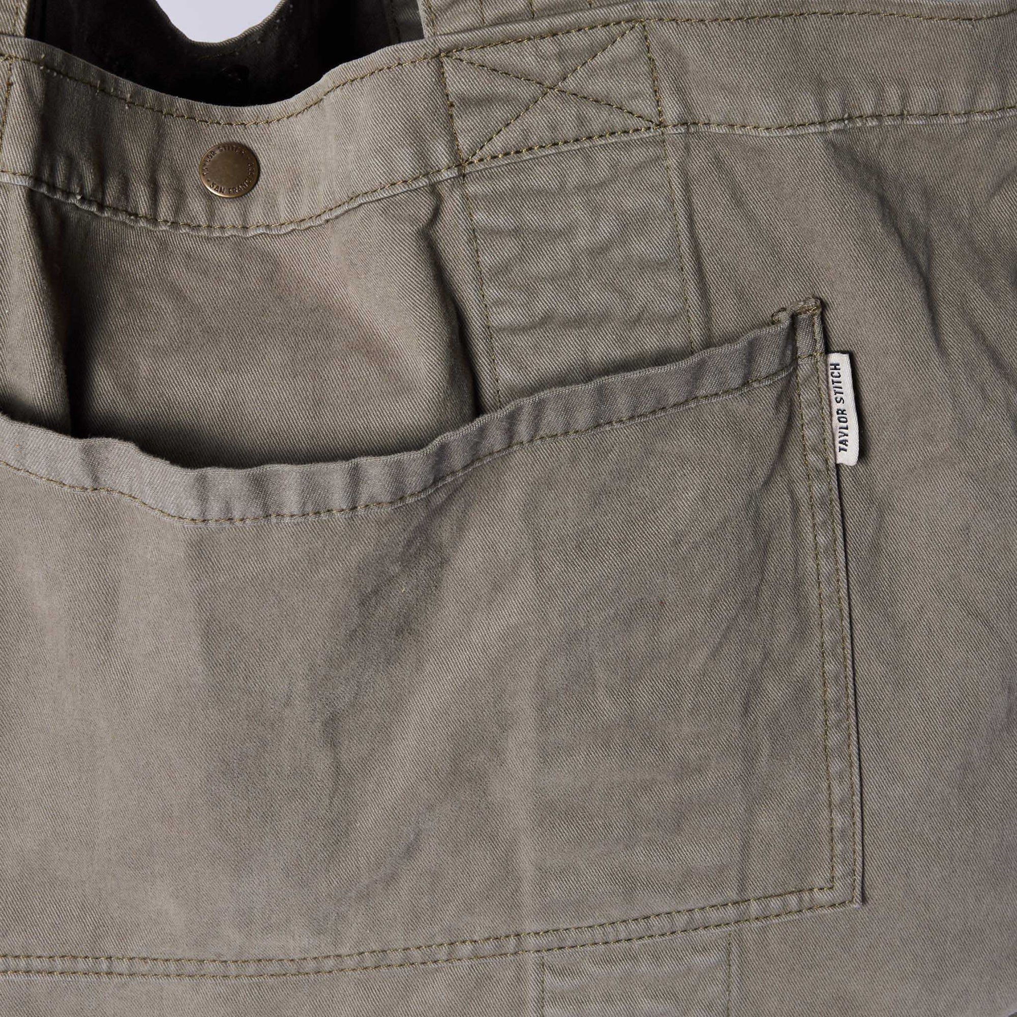 The Foundation Tote in Organic Smoked Olive