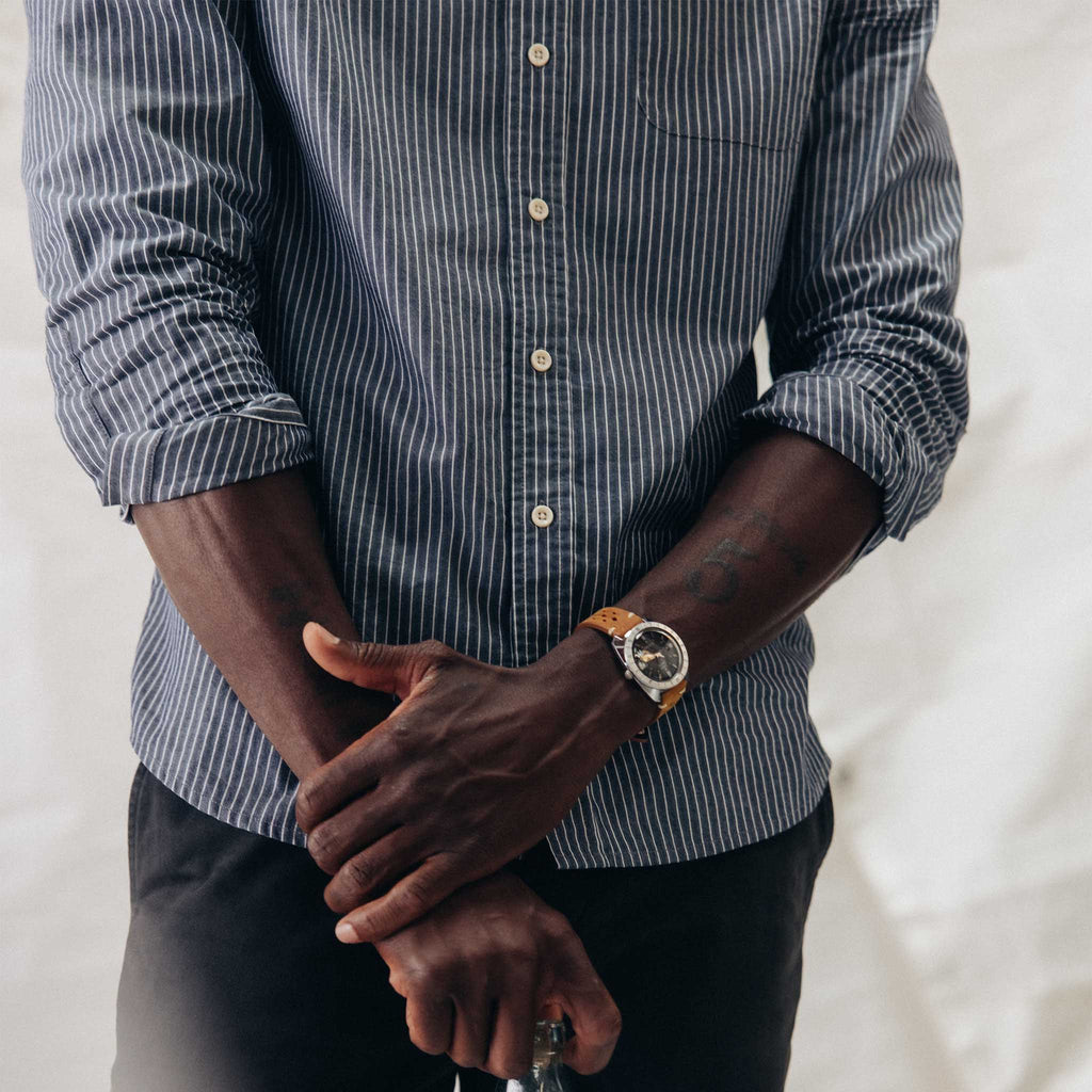 The Jack in Rinsed Indigo Stripe