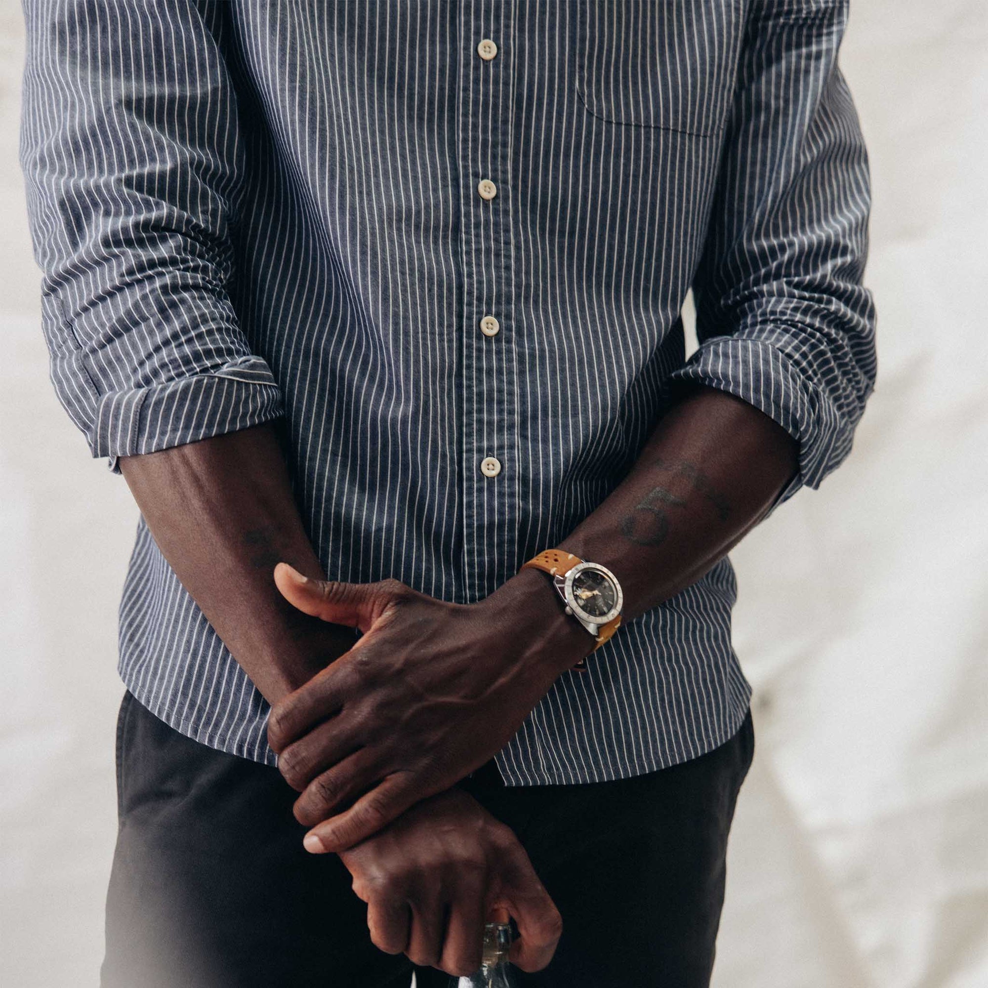 The Jack in Rinsed Indigo Stripe
