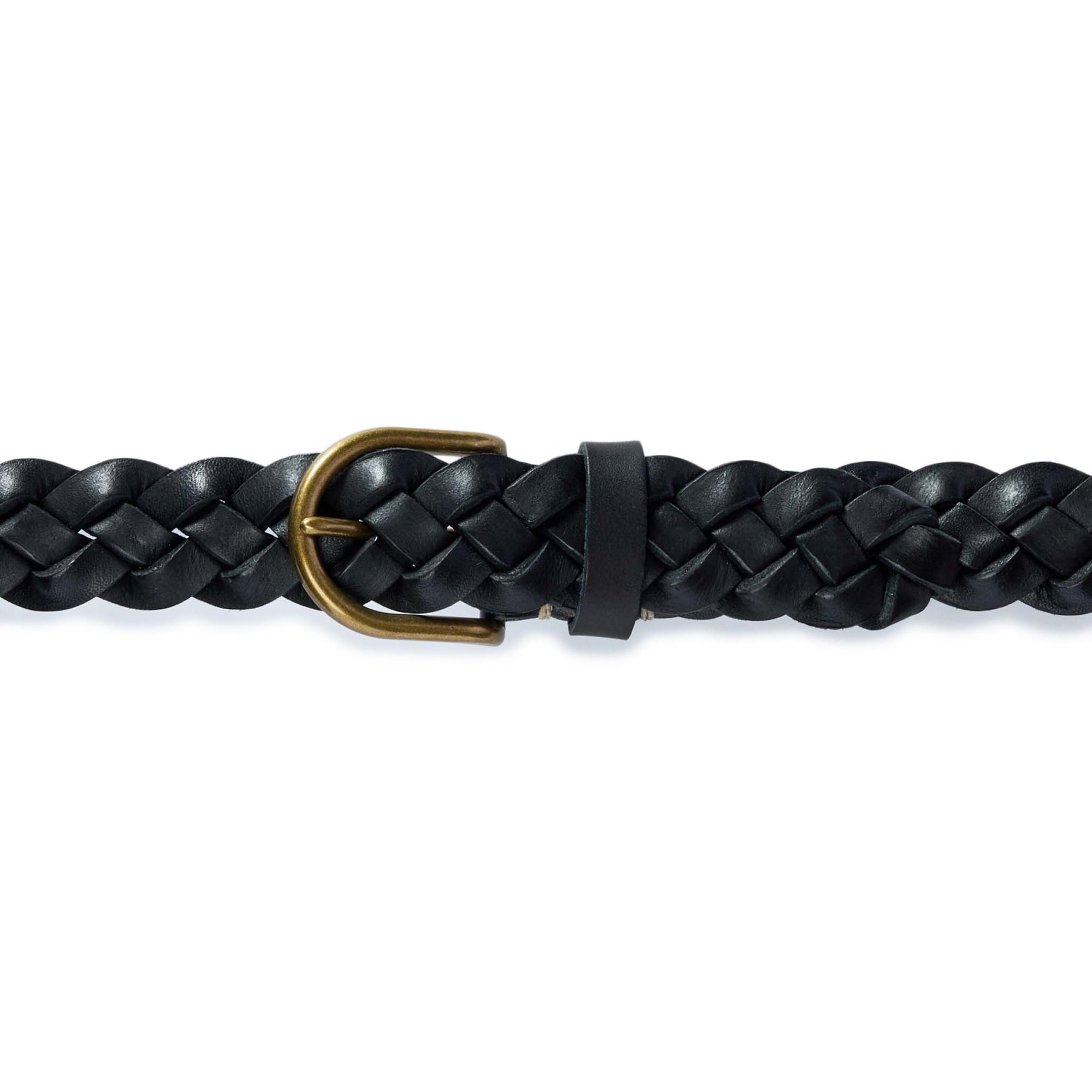The Braided Belt in Black