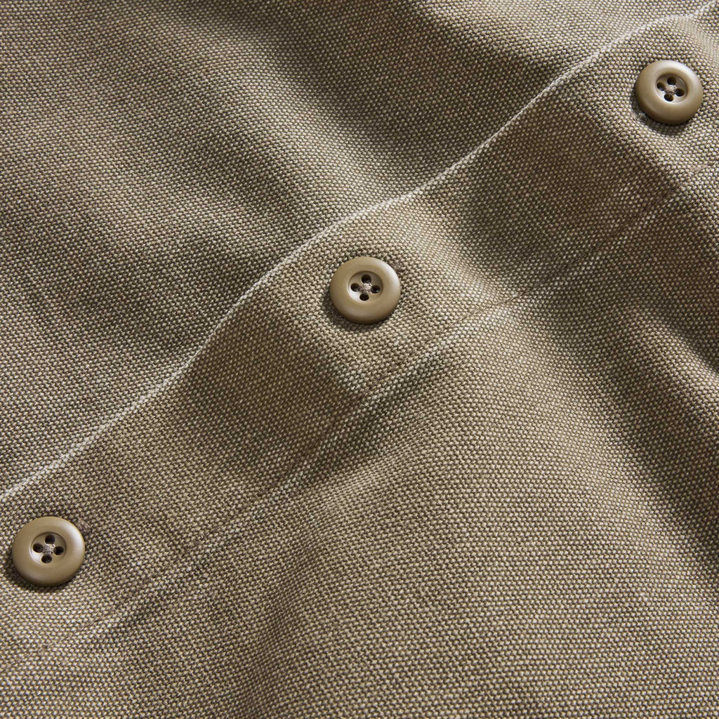 The Shop Shirt in Stone Chipped Canvas
