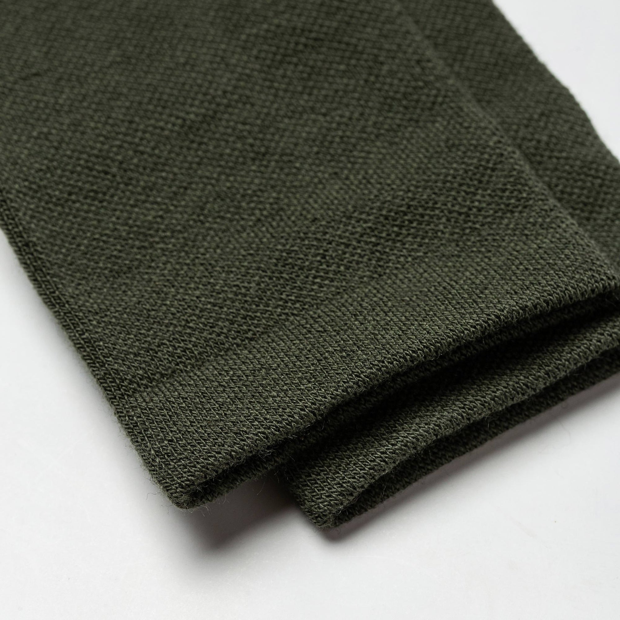 The Merino Sock in Olive