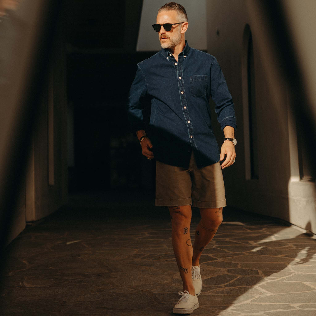 The Jack in Rinsed Indigo Oxford