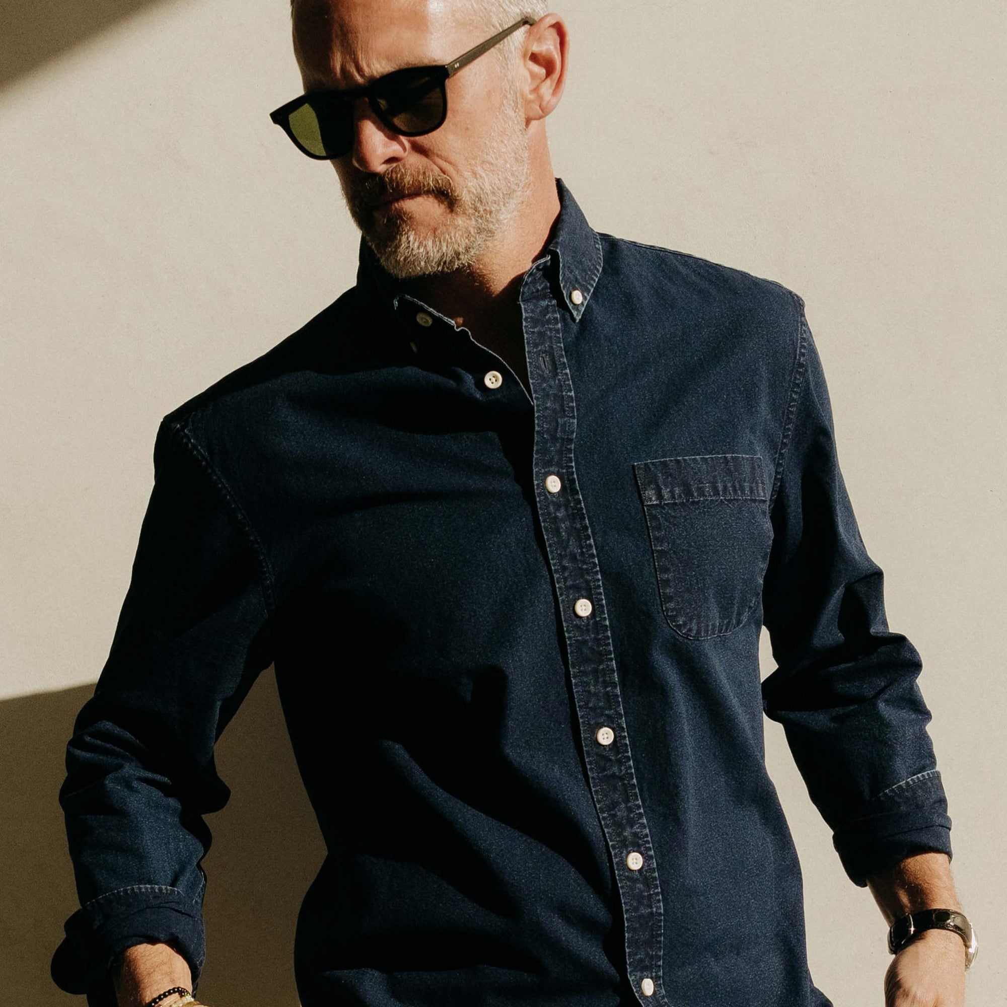 The Jack in Rinsed Indigo Oxford
